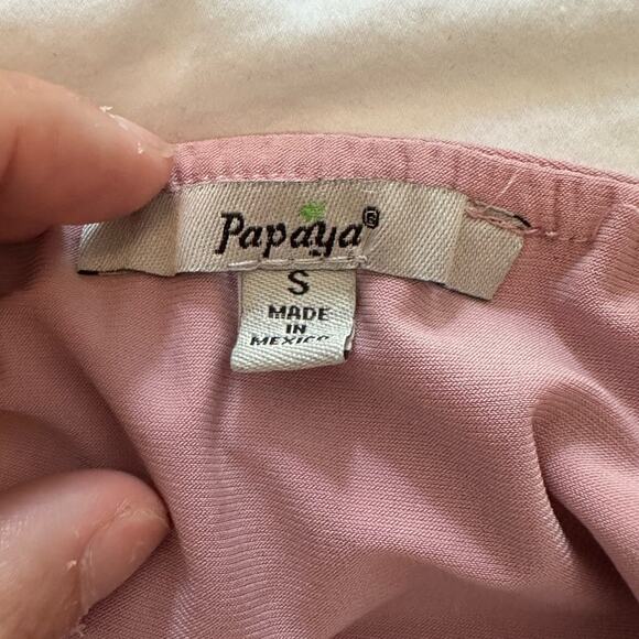 EUC- Papaya Bodysuit - Picture 2 of 2